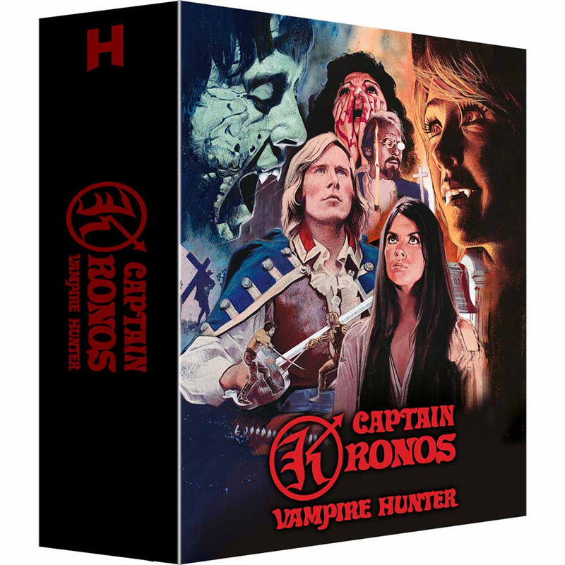 Captain Kronos: Vampire Hunter (Limited Edition) 4K UHD + Blu-Ray Box Set (UK Import) Hammer Films