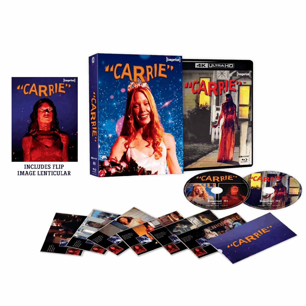 Carrie (Limited Edition) 4K UHD + Blu-Ray Box Set (Australia Import) Imprint