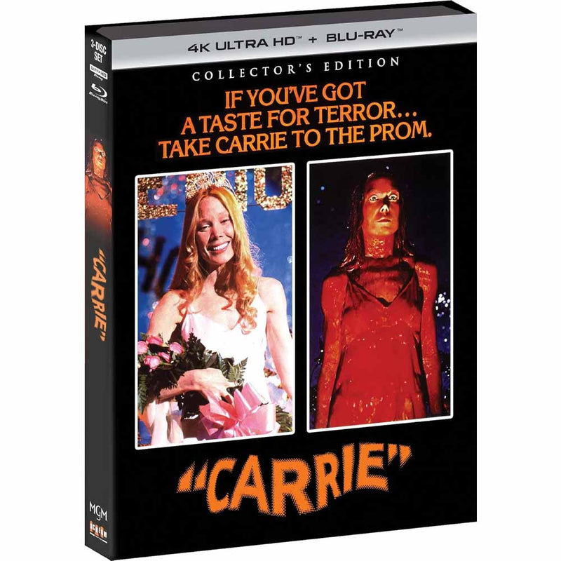 Carrie (Collector's Edition + Slipcover) 4K UHD + Blu-Ray (US Import) Scream Factory
