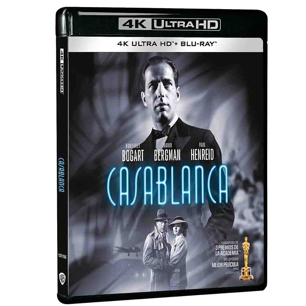 
  
  Casablanca 4K UHD + Blu-Ray
  
