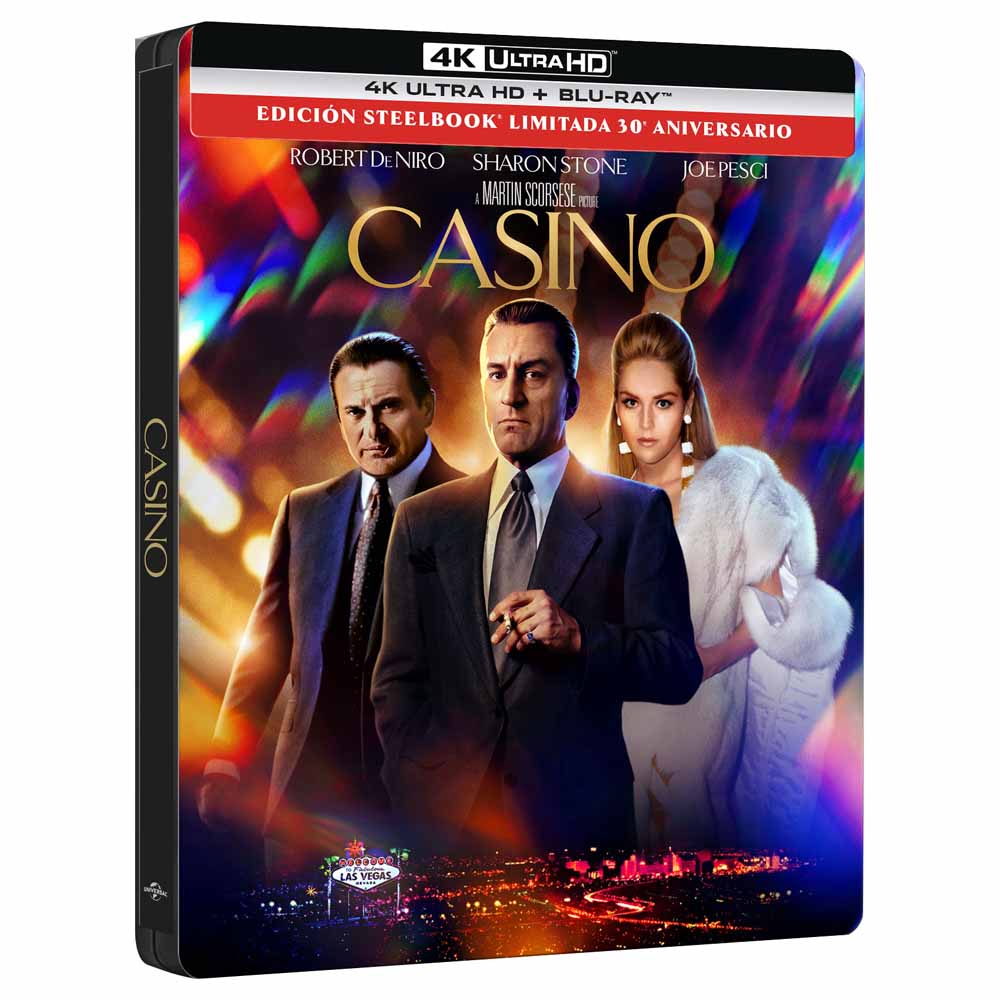 
  
  Casino - Steelbook 4K UHD + Blu-Ray
  
