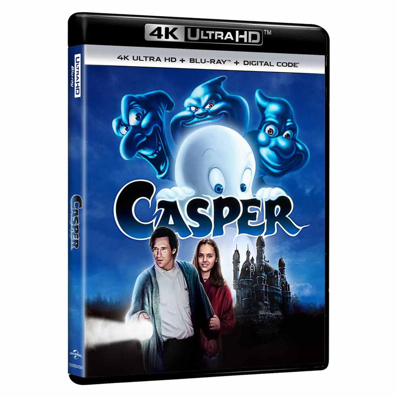 Casper (30th Anniversary) 4K UHD + Blu-Ray + Slipcover (US Import)