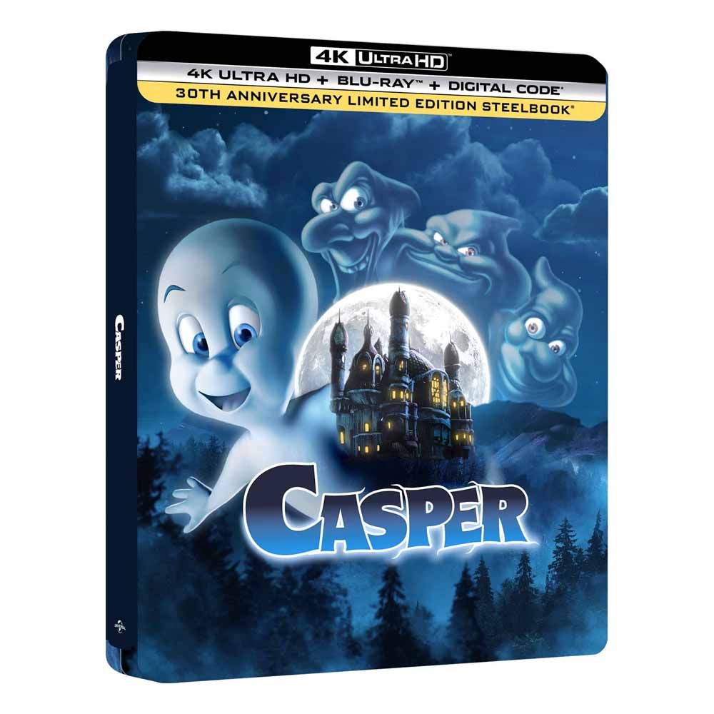 
  
  Casper - 30th Anniversary (Steelbook) 4K UHD + Blu-Ray (US Import)
  
