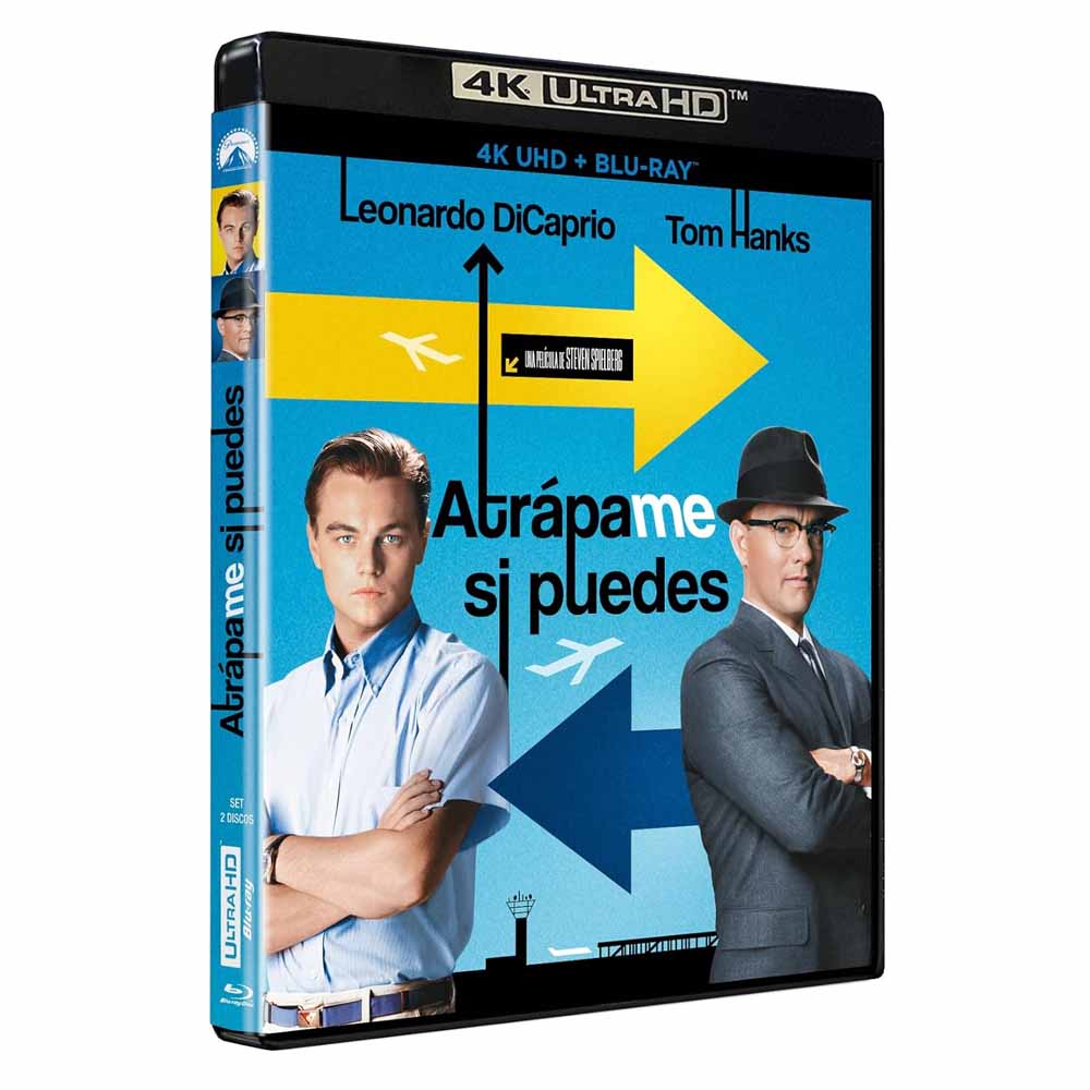
  
  Atrápame si Puedes - 4K UHD + Blu-Ray
  
