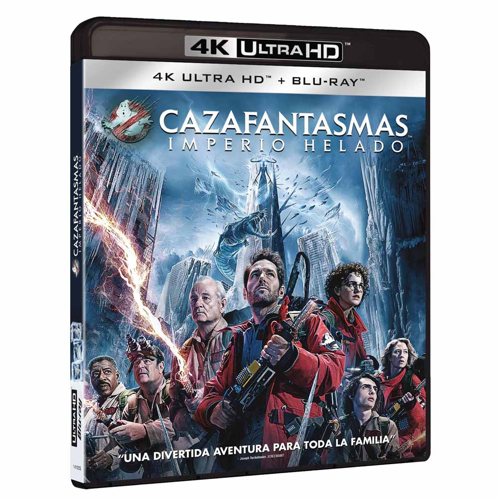 
  
  Cazafantasmas: Imperio Helado 4K UHD + Blu-Ray
  
