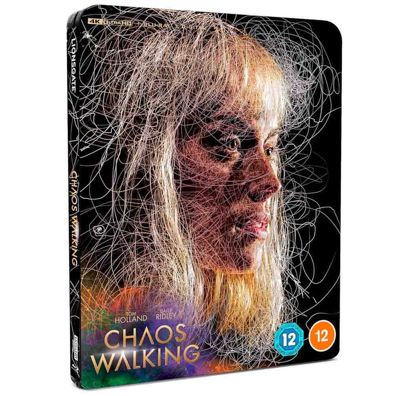 Chaos Walking Steelbook (UK Import) 4K UHD + Blu-Ray