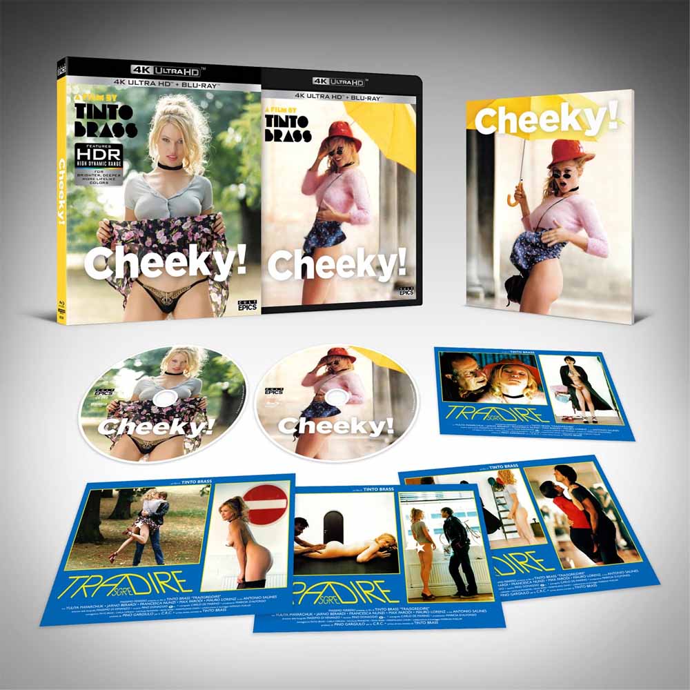 
  
  Cheeky! 4K UHD + Blu-Ray (US Import)
  
