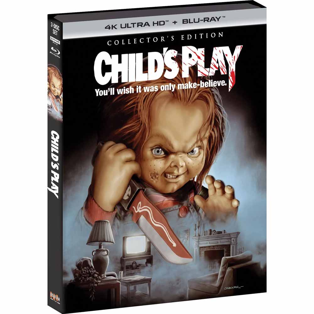 Child's Play (Collector's Edition + Slipcover) 4K UHD + Blu-Ray (US Import) Scream Factory