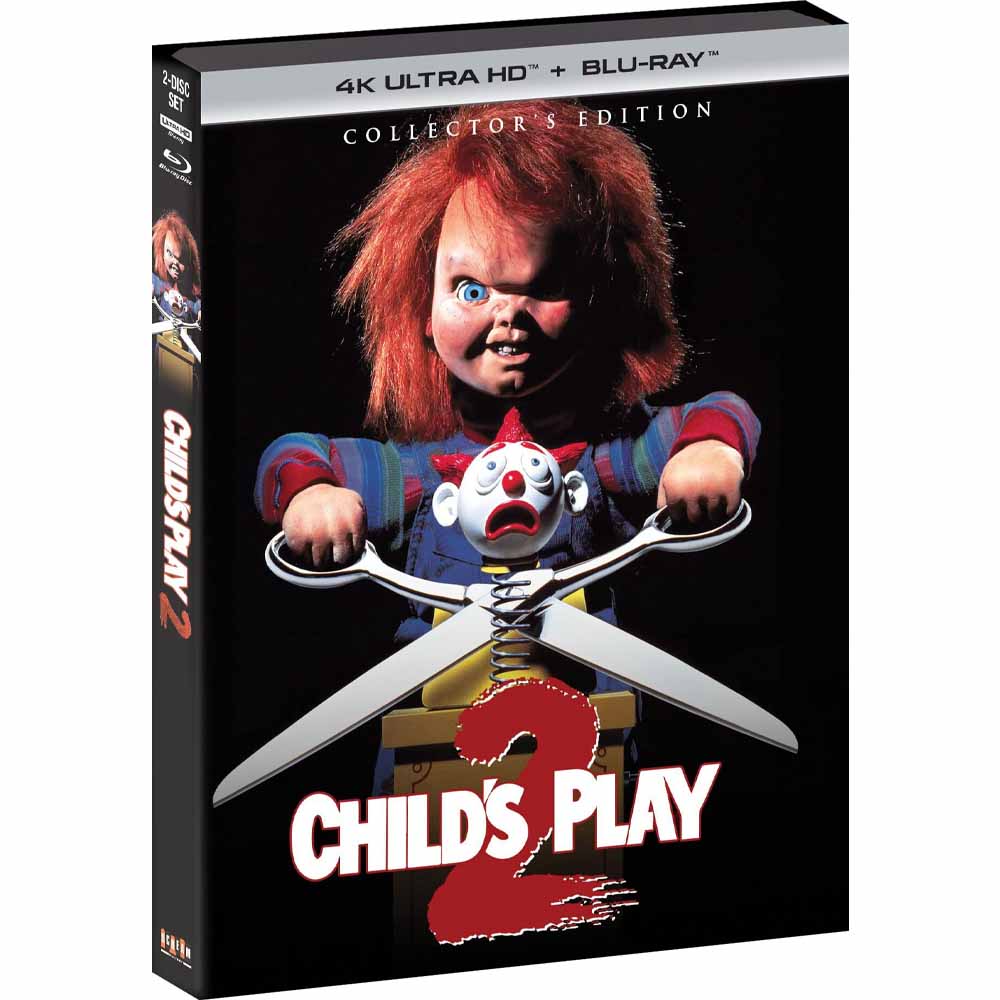 Child's Play 2 (Collector's Edition + Slipcover) 4K UHD + Blu-Ray (US Import) Scream Factory