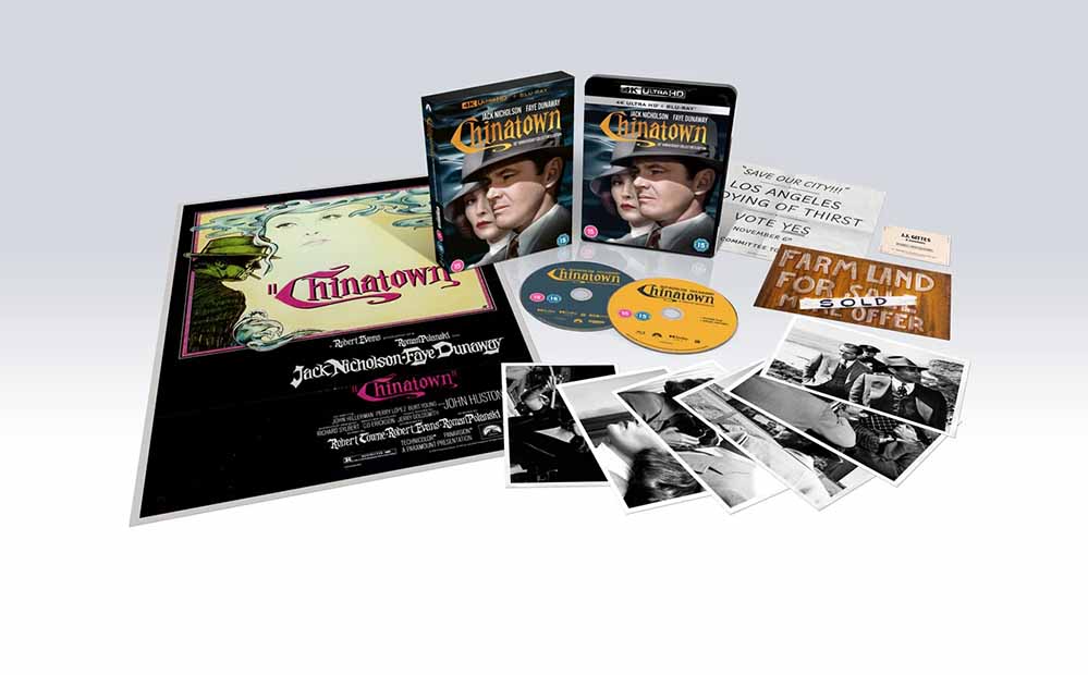 Chinatown (50th Anniversary) - Ltd. Collector's Edition (UK Import) 4K UHD + Blu-Ray