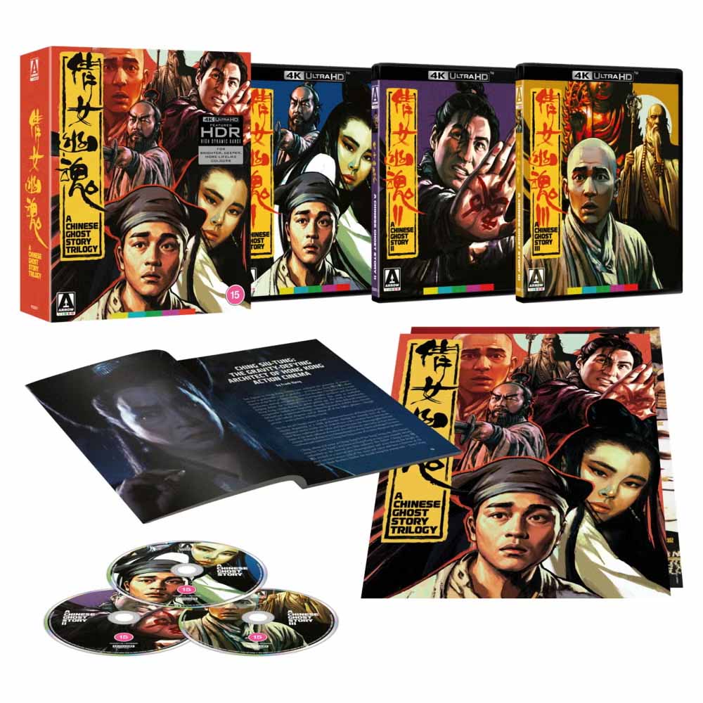 A Chinese Ghost Story Trilogy (Limited Edition) 4K UHD Box Set (UK Import) Arrow