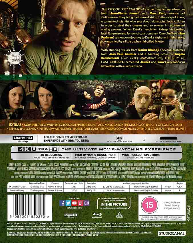 The City of Lost Children 4K UHD + Blu-Ray