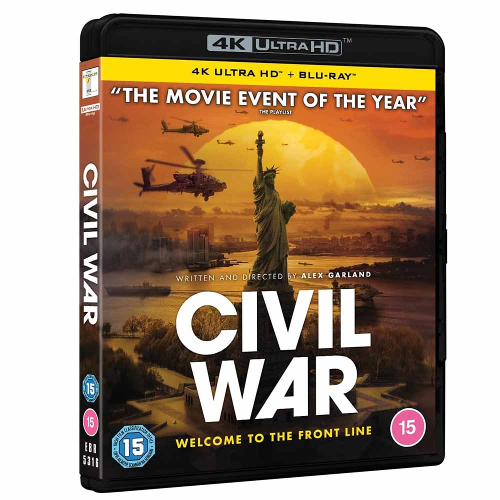 
  
  Civil War 4K UHD + Blu-Ray (UK Import)
  
