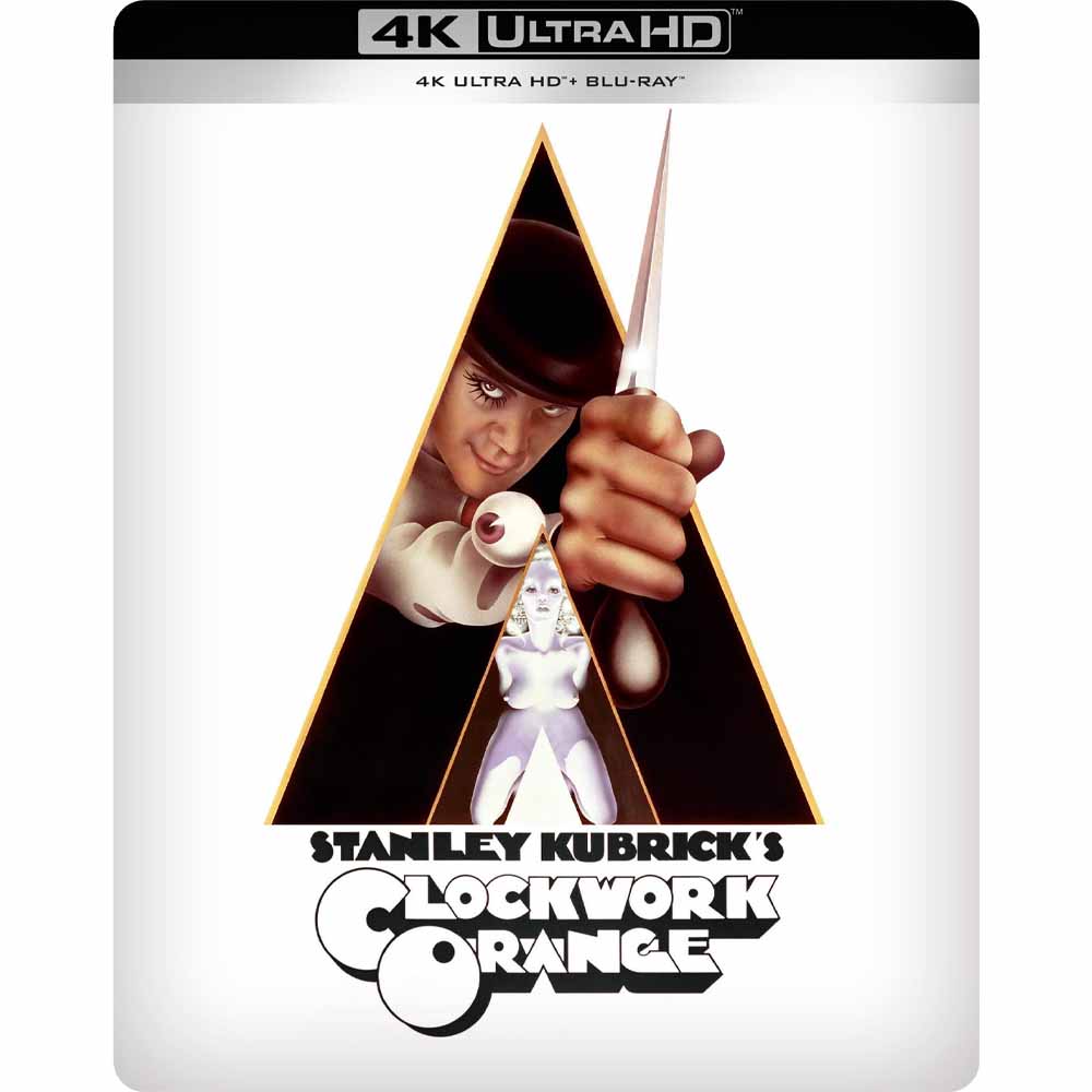 
  
  A Clockwork Orange (Steelbook) 4K UHD + Blu-Ray (UK Import)
  
