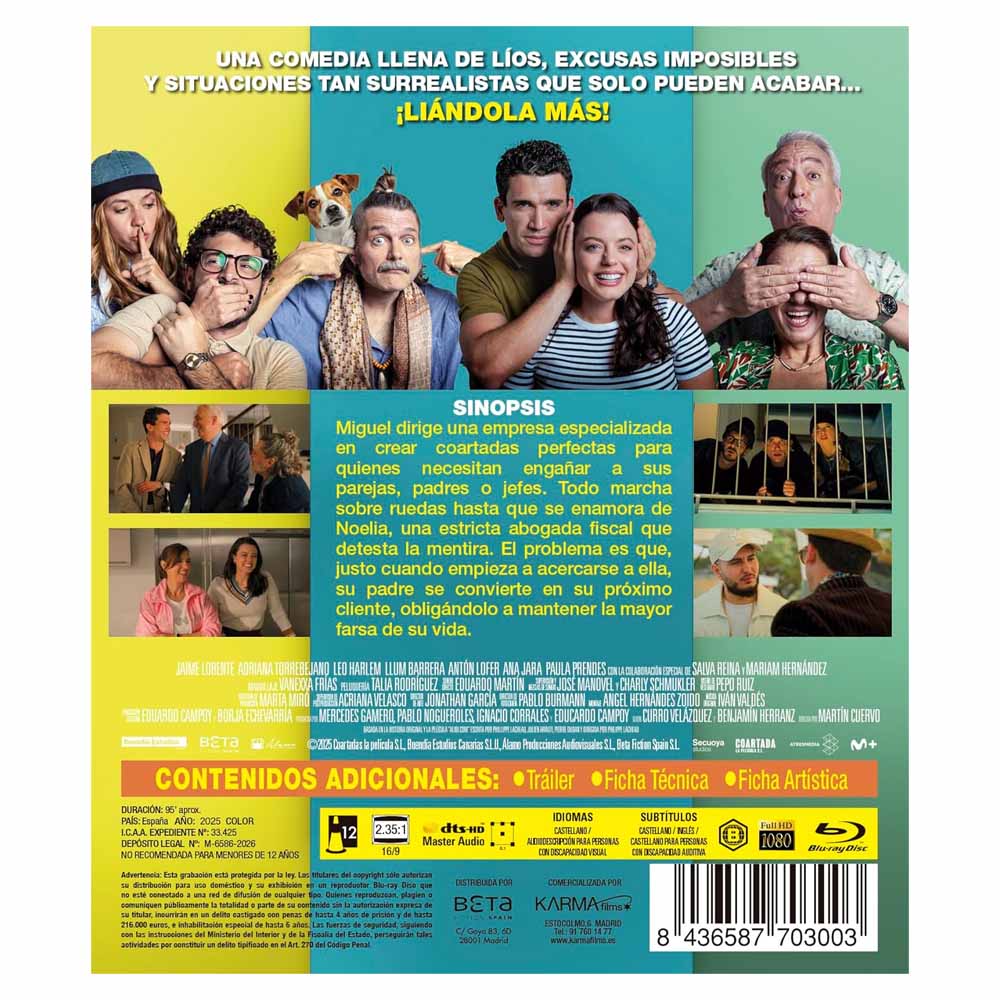 Coartadas - Blu-Ray