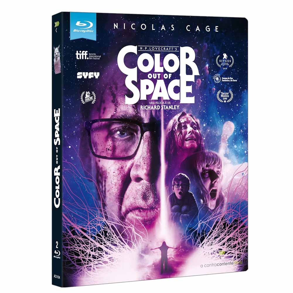 
  
  Color out of Space Blu-Ray
  
