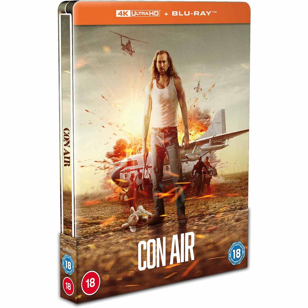 
  
  Con Air (Steelbook) 4K UHD + Blu-Ray (UK Import)
  
