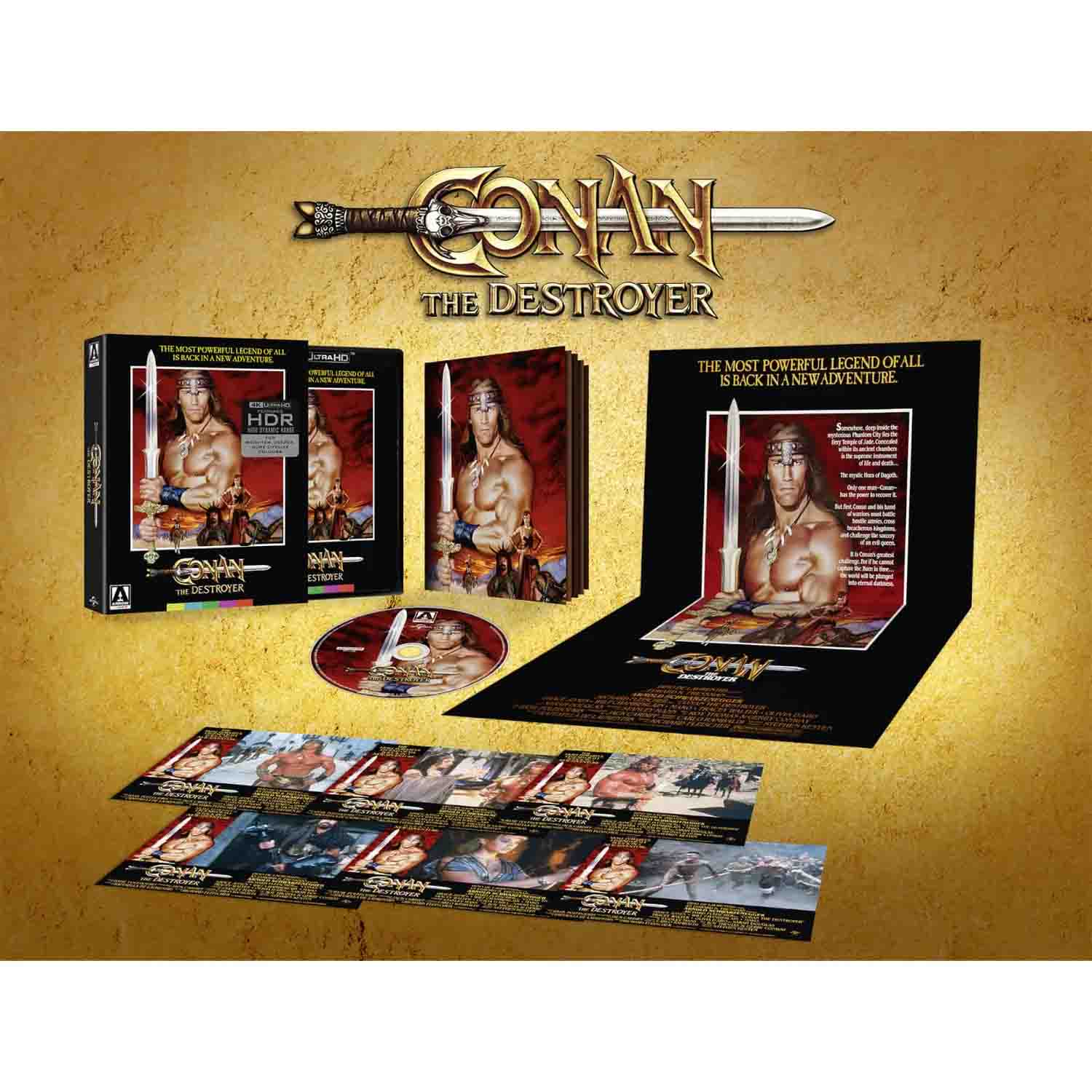 Conan the Destroyer Ltd. Ed. (USA Import) 4K UHD