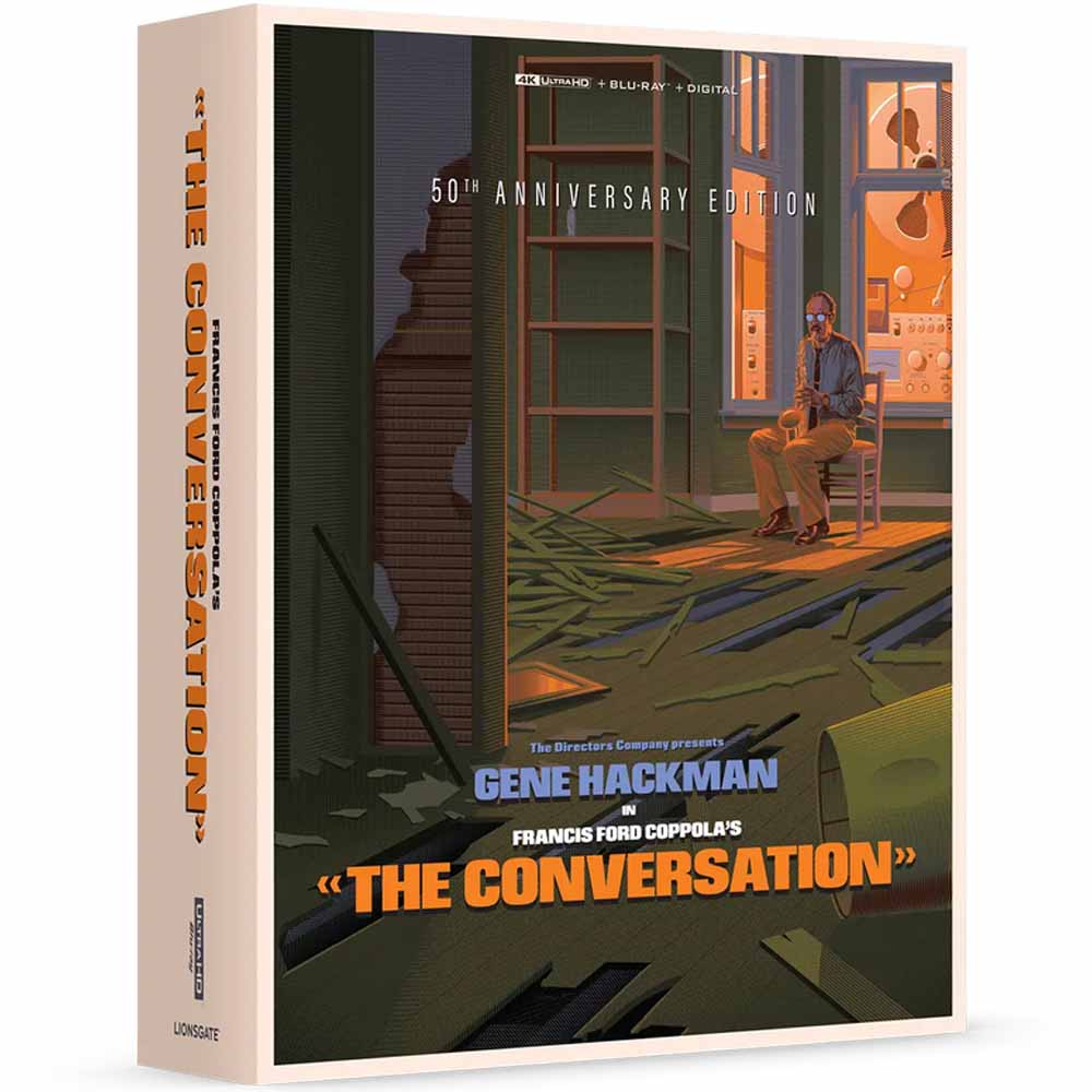 
  
  The Conversation (50th Anniversary Limited Edition + Steelbook) 4K UHD + Blu-Ray Box Set (US Import)
  

