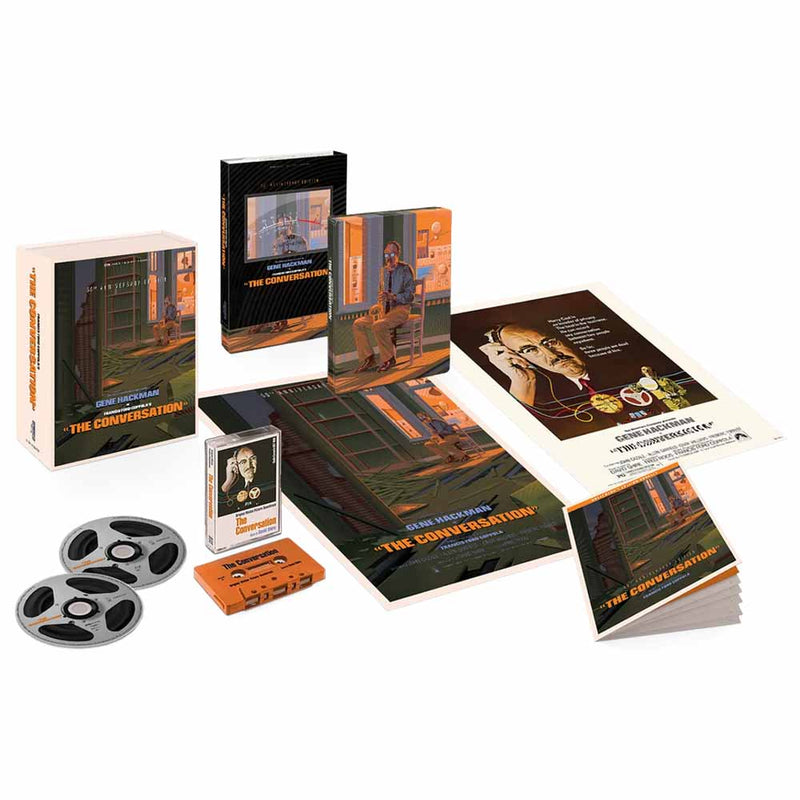 The Conversation (50th Anniversary Limited Edition + Steelbook) 4K UHD + Blu-Ray Box Set (US Import) Lionsgate