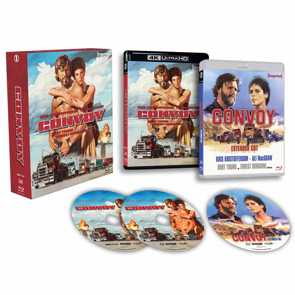 
  
  Convoy (Limited Edition) 4K UHD + Blu-Ray Box Set (Australia Import)
  
