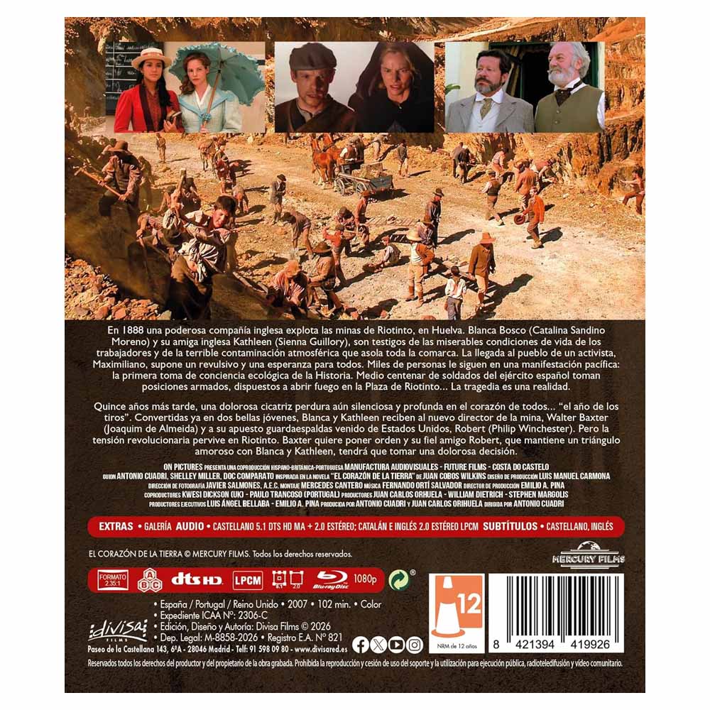 El corazón de la tierra Blu-Ray