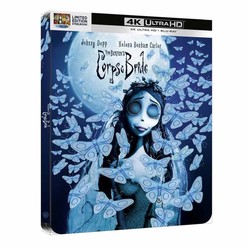 Corpse Bride Ltd. Collector's Edition (Steelbook) 4K UHD + Blu-Ray (UK Import)