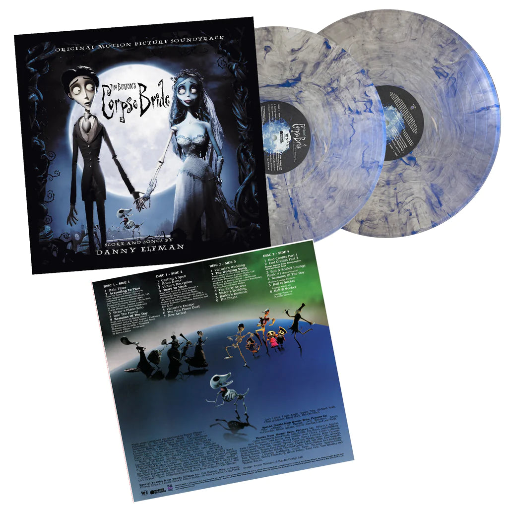 Danny Elfman – Corpse Bride (Iridescent Blue) LP Vinilo