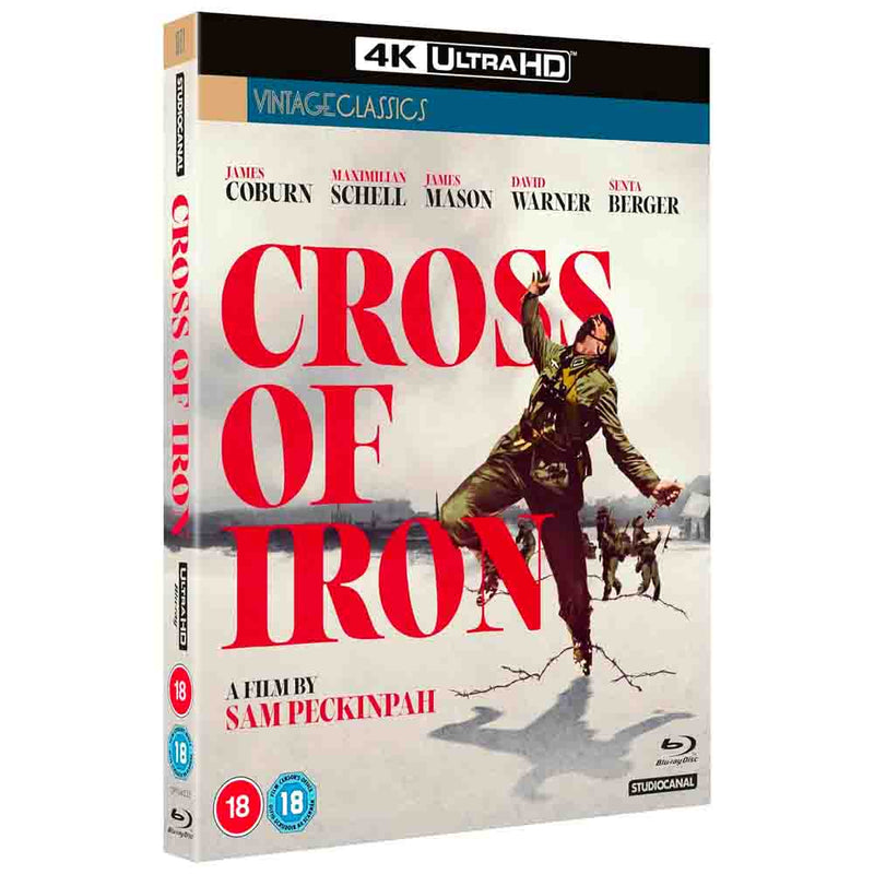 Cross of Iron (UK Import) 4K UHD + Blu-Ray