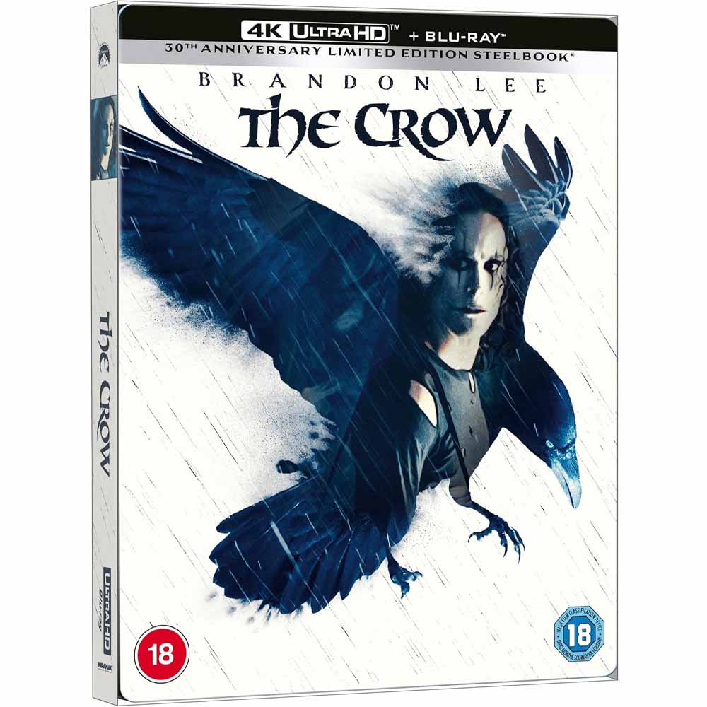 
  
  The Crow 4K UHD + Blu-Ray Steelbook (UK Import)
  
