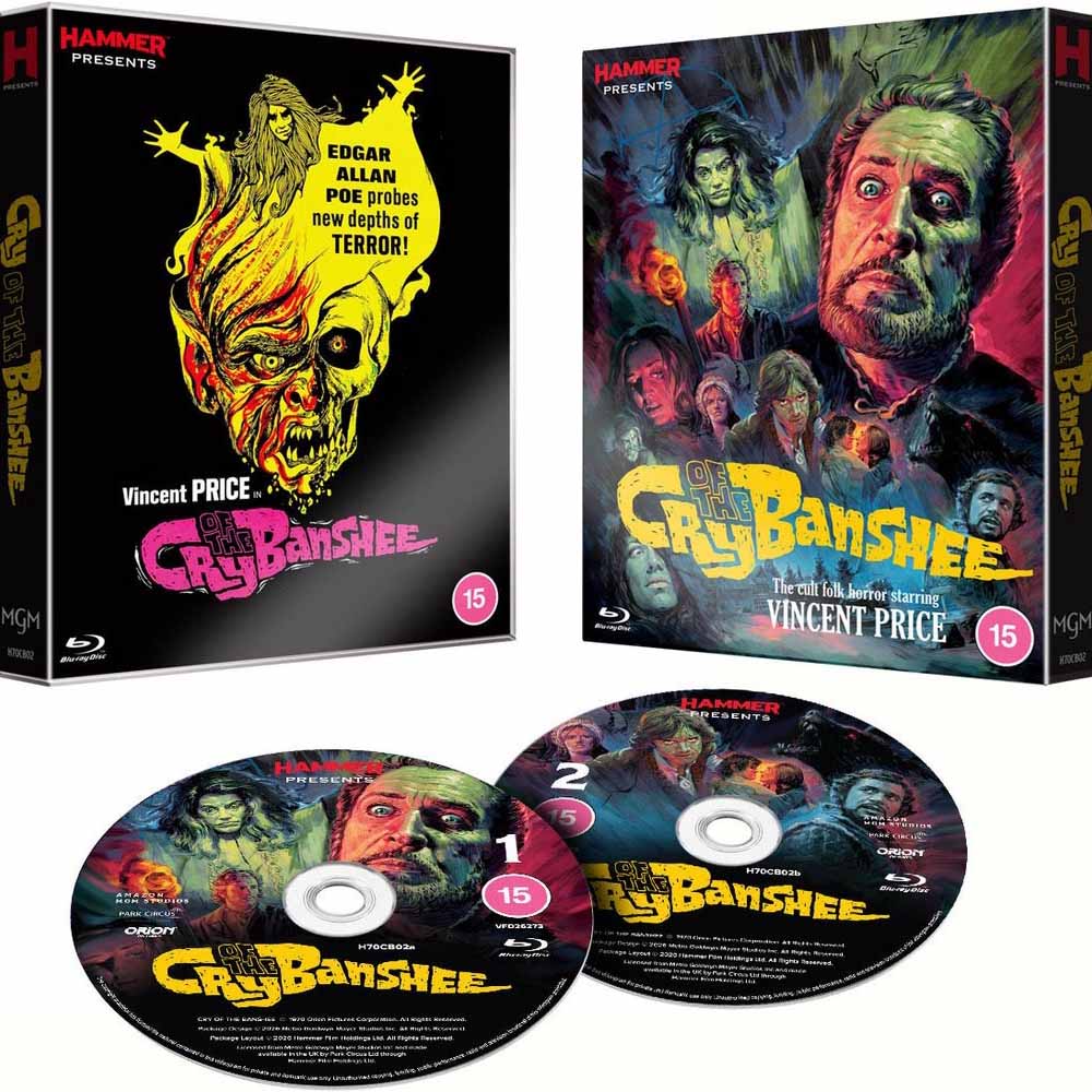 Cry of the Banshee (+ Slipcover) Blu-Ray (UK Import) Hammer Films