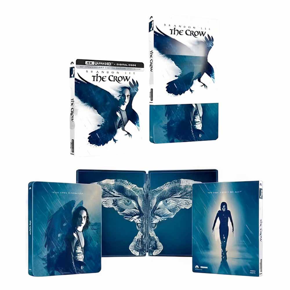 
  
  El Cuervo (The Crow) - Edición Metálica (Azul) 4K UHD + Blu-ray
  
