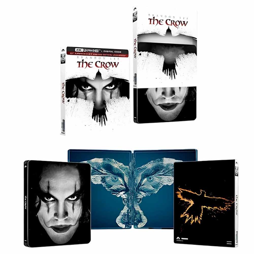 El Cuervo (The Crow) - Edición Metálica (Negro) 4K UHD + Blu-ray