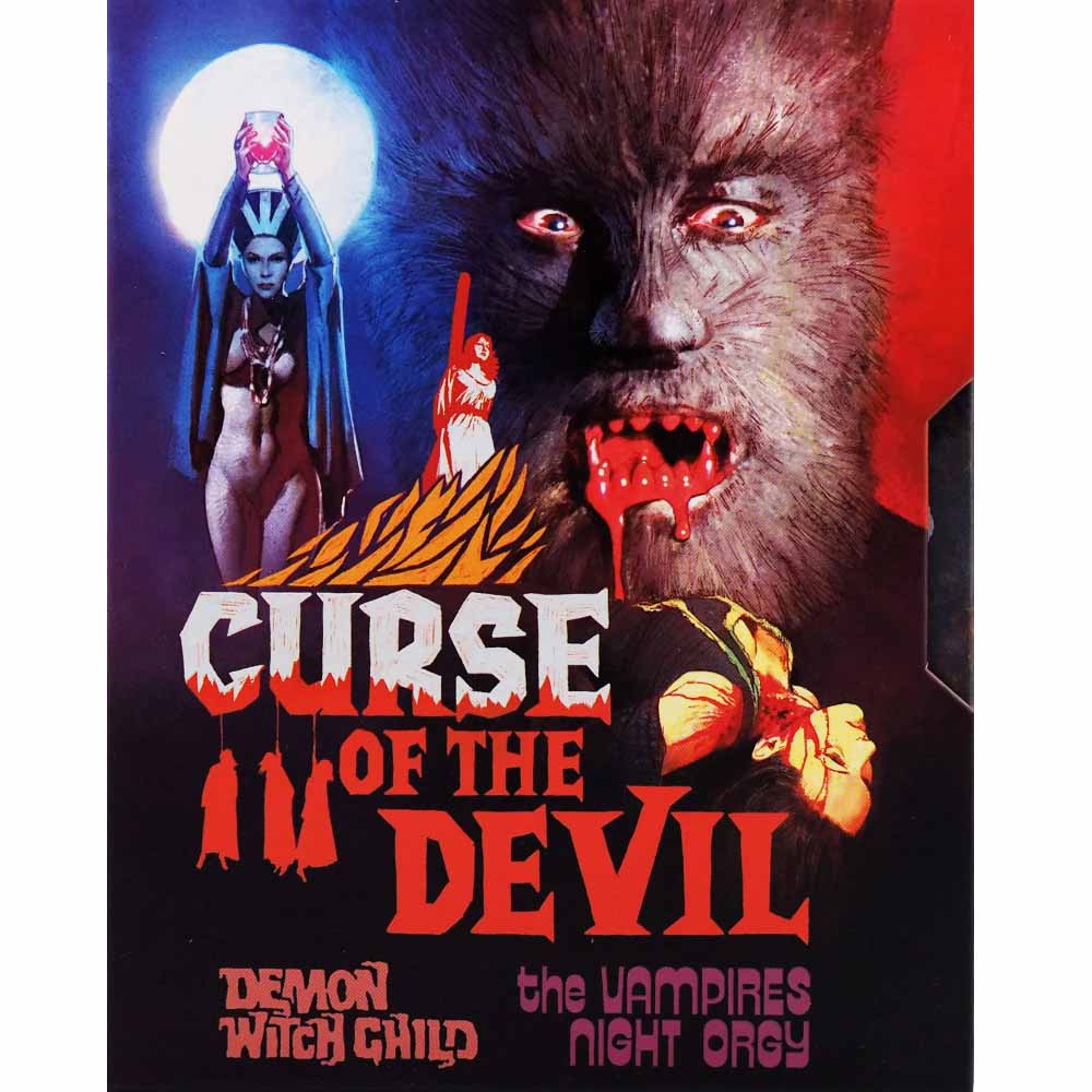 Curse of the Devil / The Vampires Night Orgy / Demon Witch Child (+ Slipcase) Blu-Ray (US Import) Vinegar Syndrome