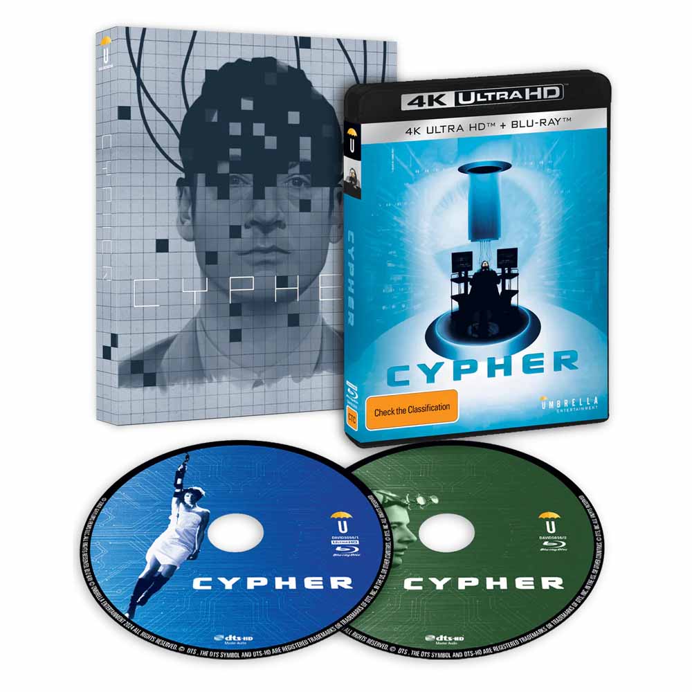 
  
  Cypher (+Slipcover) 4K UHD + Blu-Ray (Australia Import)
  
