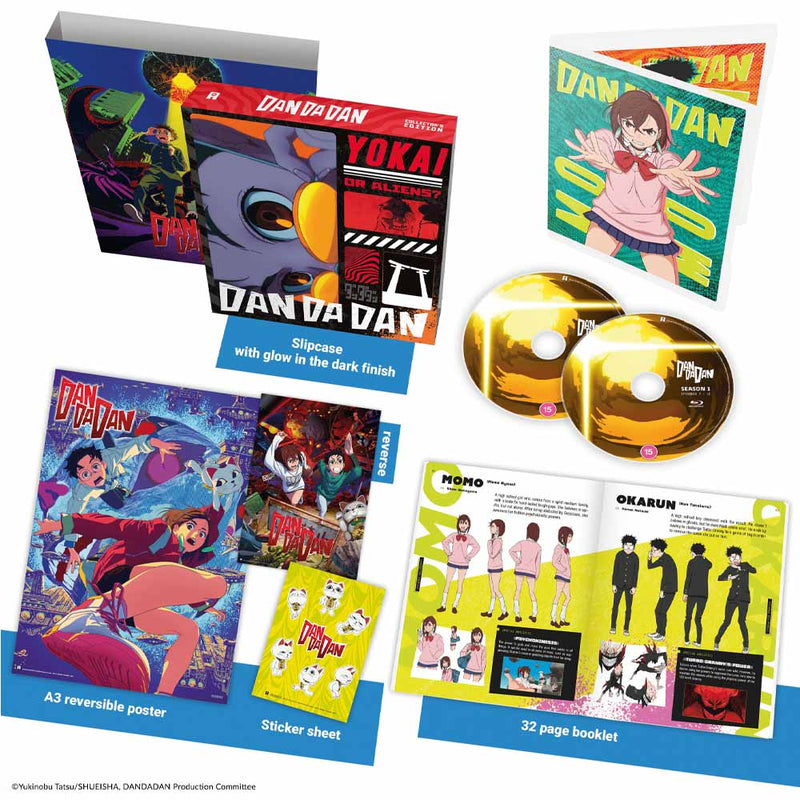 Dan Da Dan: Season 1 (Collector's Edition) Blu-Ray (UK Import)