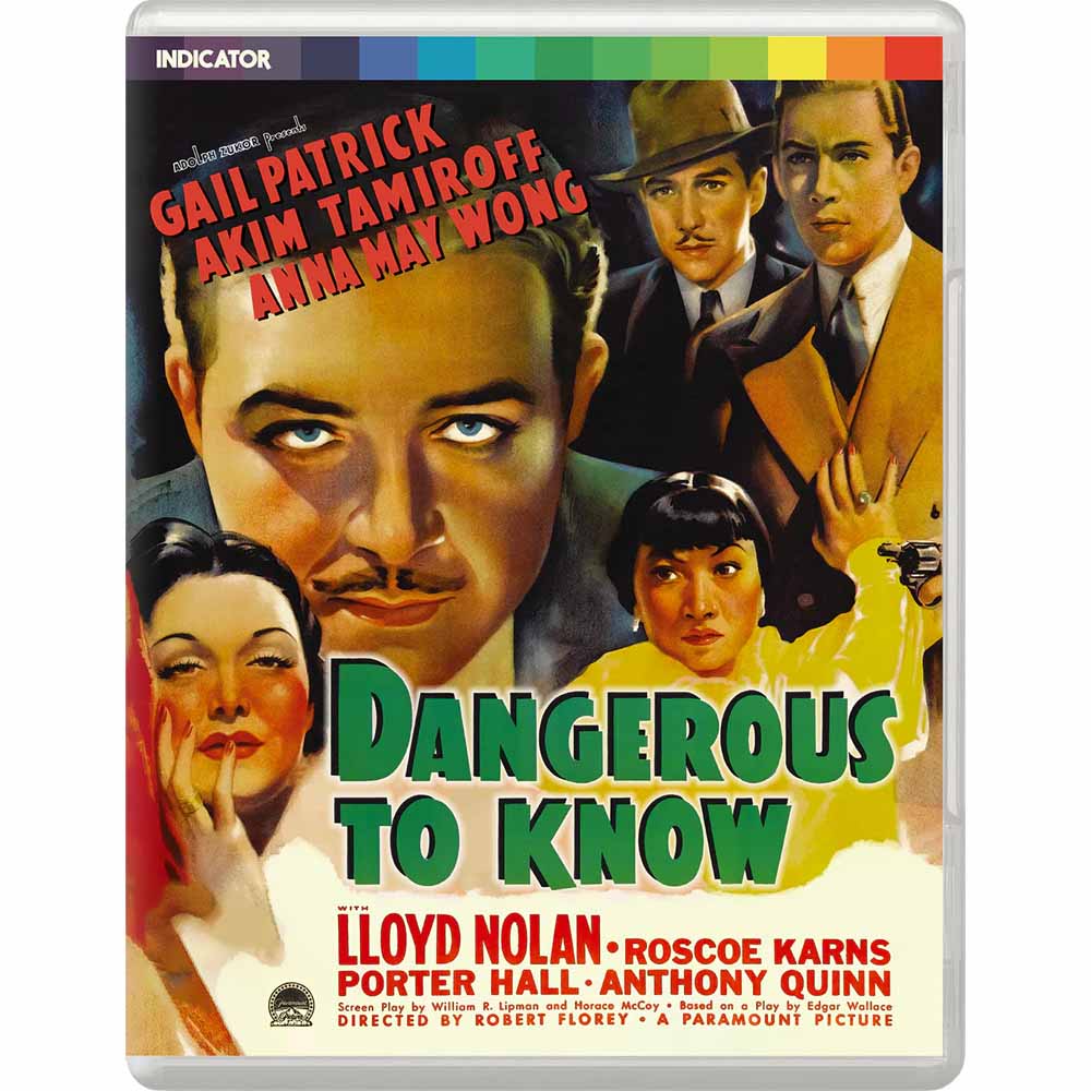 
  
  Dangerous to Know (Limited Edition) Blu-Ray (UK Import)
  
