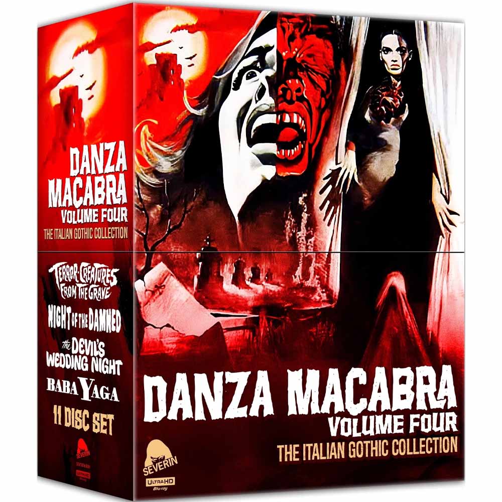 
  
  Danza Macabra - Volume 4: The Italian Gothic Collection (11-Disc 4K UHD + Blu-Ray Box Set) US Import
  
