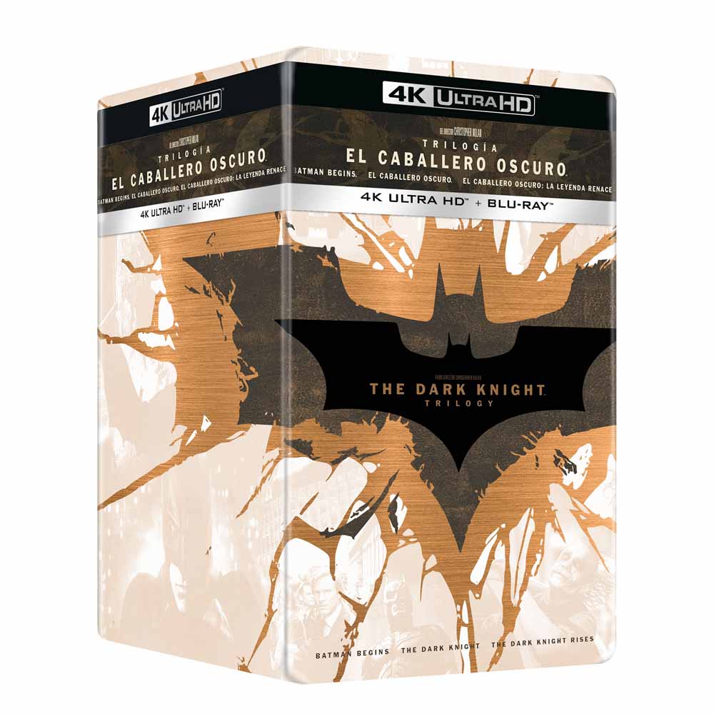 
  
  Trílogia Batman: El Caballero Oscuro - Edición Coleccionista  - Steelbook 4K UHD + Blu-Ray
  
