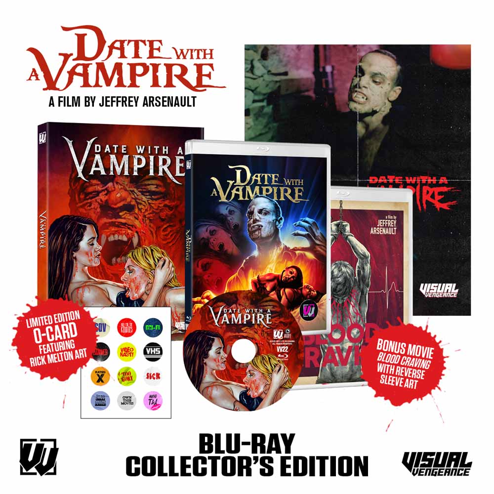 Date With A Vampire (Collector's Edition) Blu-Ray (US Import) Visual Vengeance