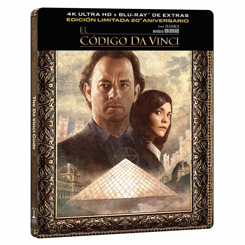 El Código Da Vinci - Edición Metálica 4K UHD + Blu-Ray