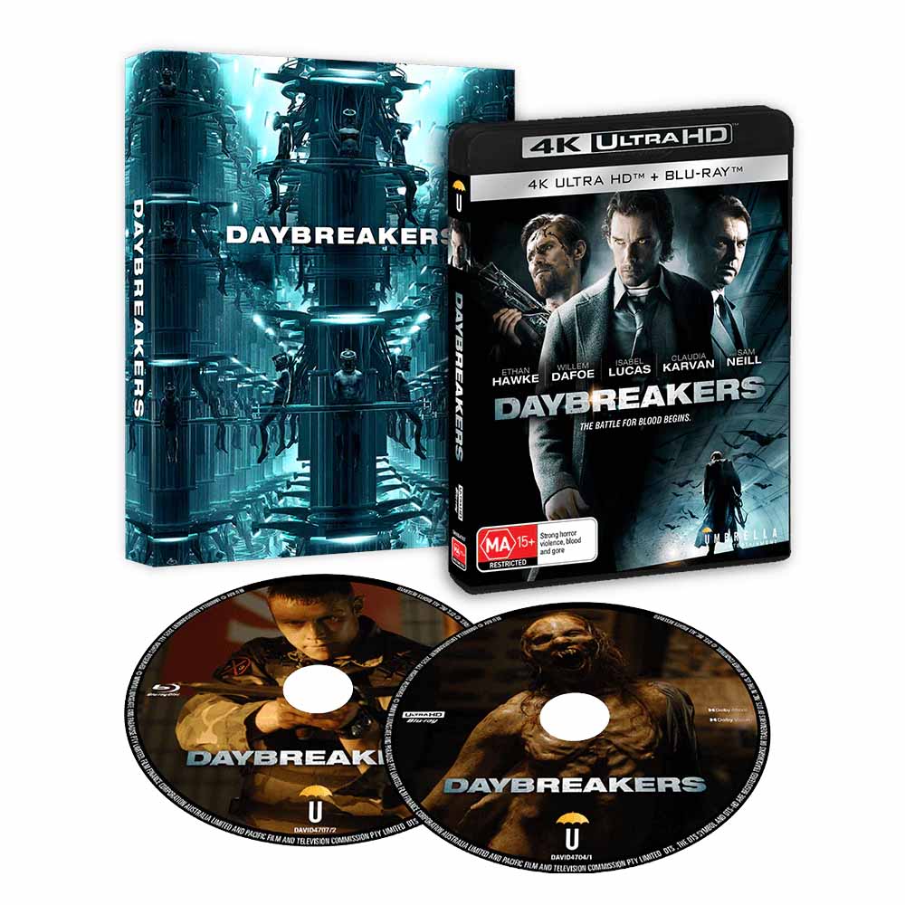 
  
  Daybreakers 4K UHD + Blu-Ray + Slipcover (Australia Import)
  
