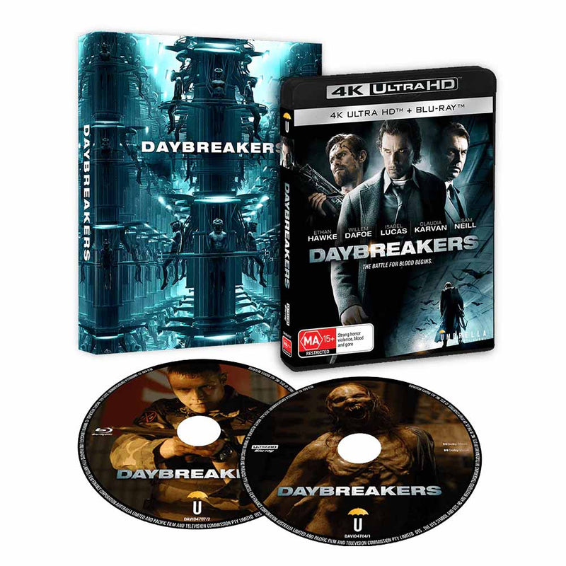 Daybreakers 4K UHD + Blu-Ray + Slipcover (Australia Import)
