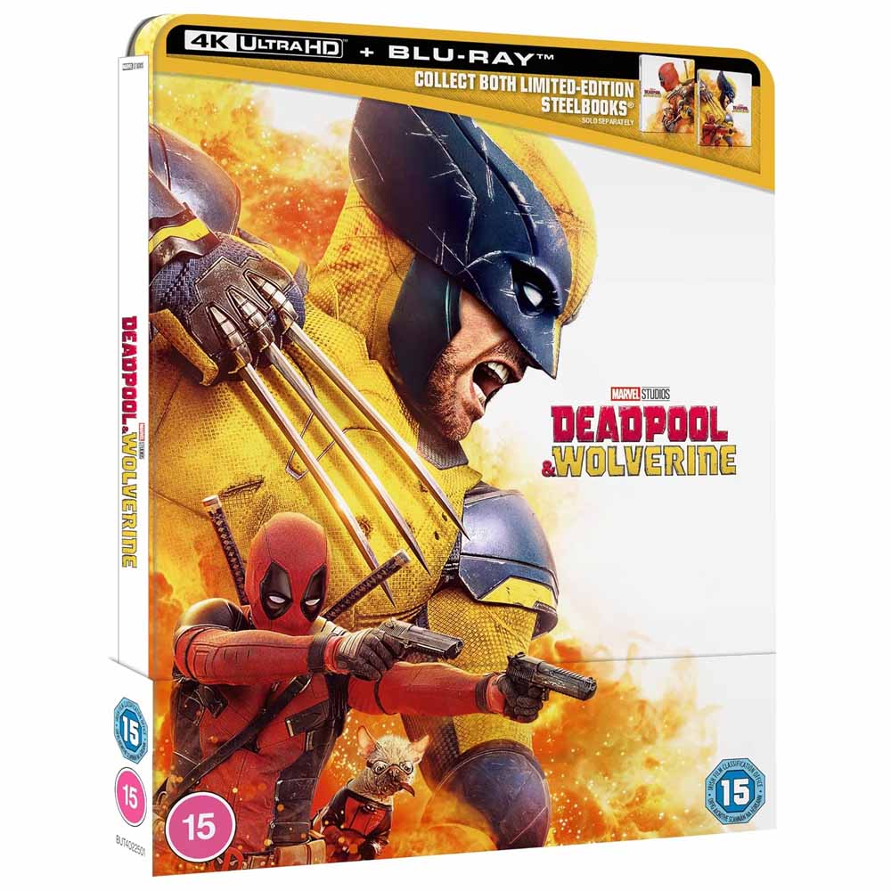 
  
  Deadpool & Wolverine - Steelbook (Wolverine) 4K UHD + Blu-Ray (UK Import)
  
