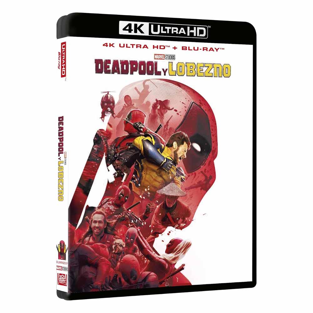 
  
  Deadpool y Lobezno - 4K UHD + Blu-Ray
  
