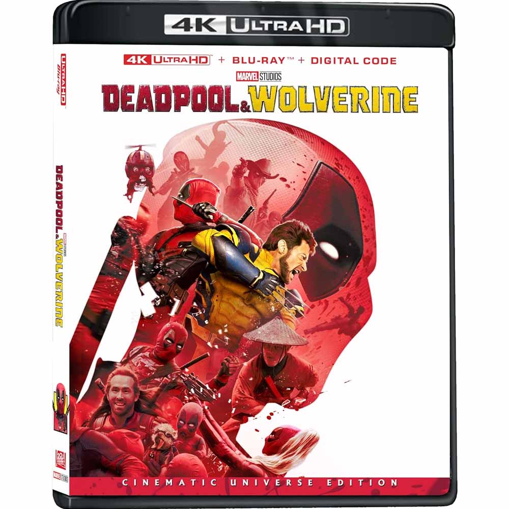 
  
  Deadpool & Wolverine 4K UHD + Blu-Ray (US Import)
  
