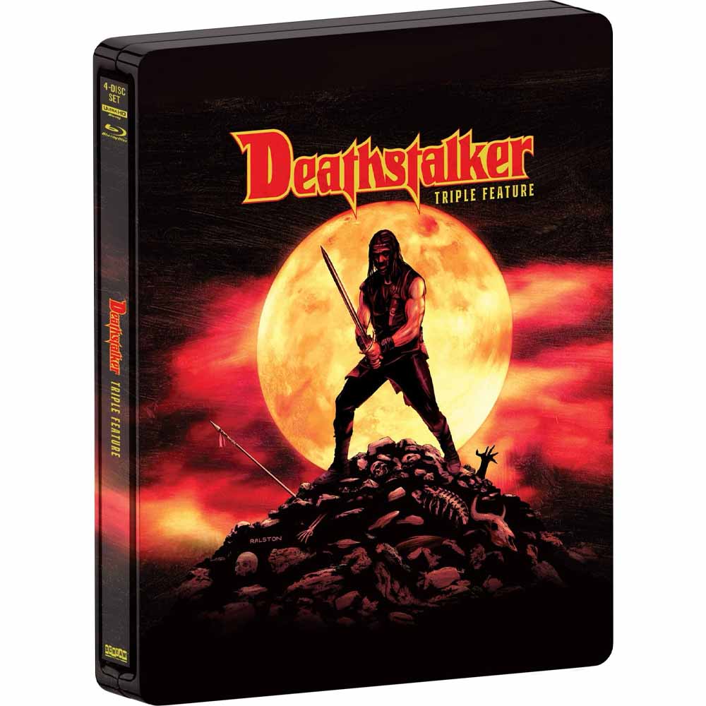 
  
  Deathstalker: Triple Feature (Steelbook) 4K UHD + Blu-Ray (US Import)
  

