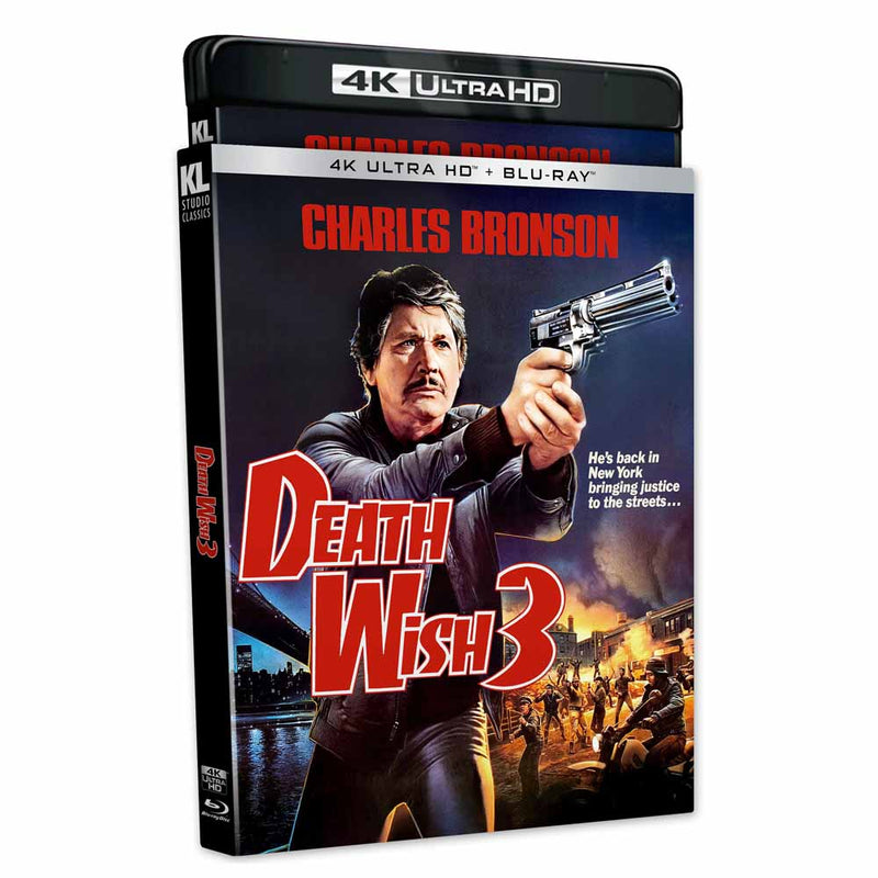 Death Wish 3 4K UHD + Blu-Ray + Slipcover (US Import)