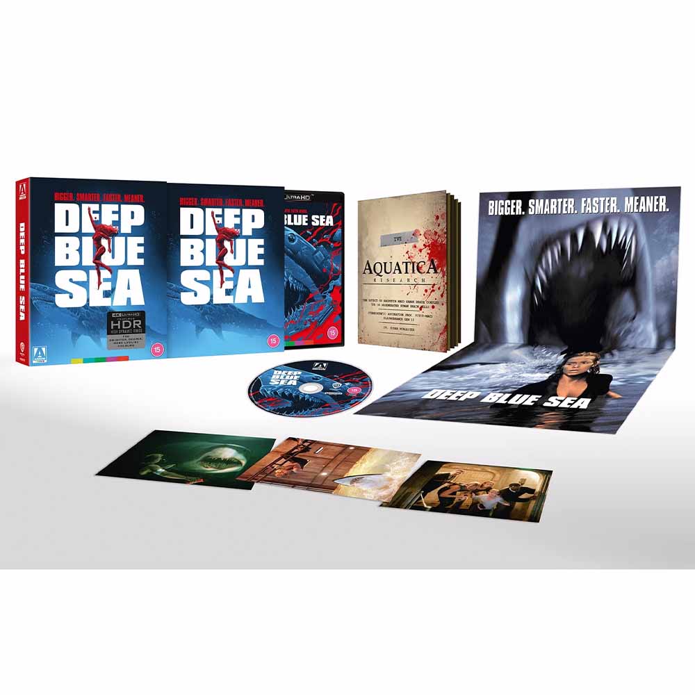 Deep Blue Sea (Limited Edition) 4K UHD (UK Import) Arrow Video