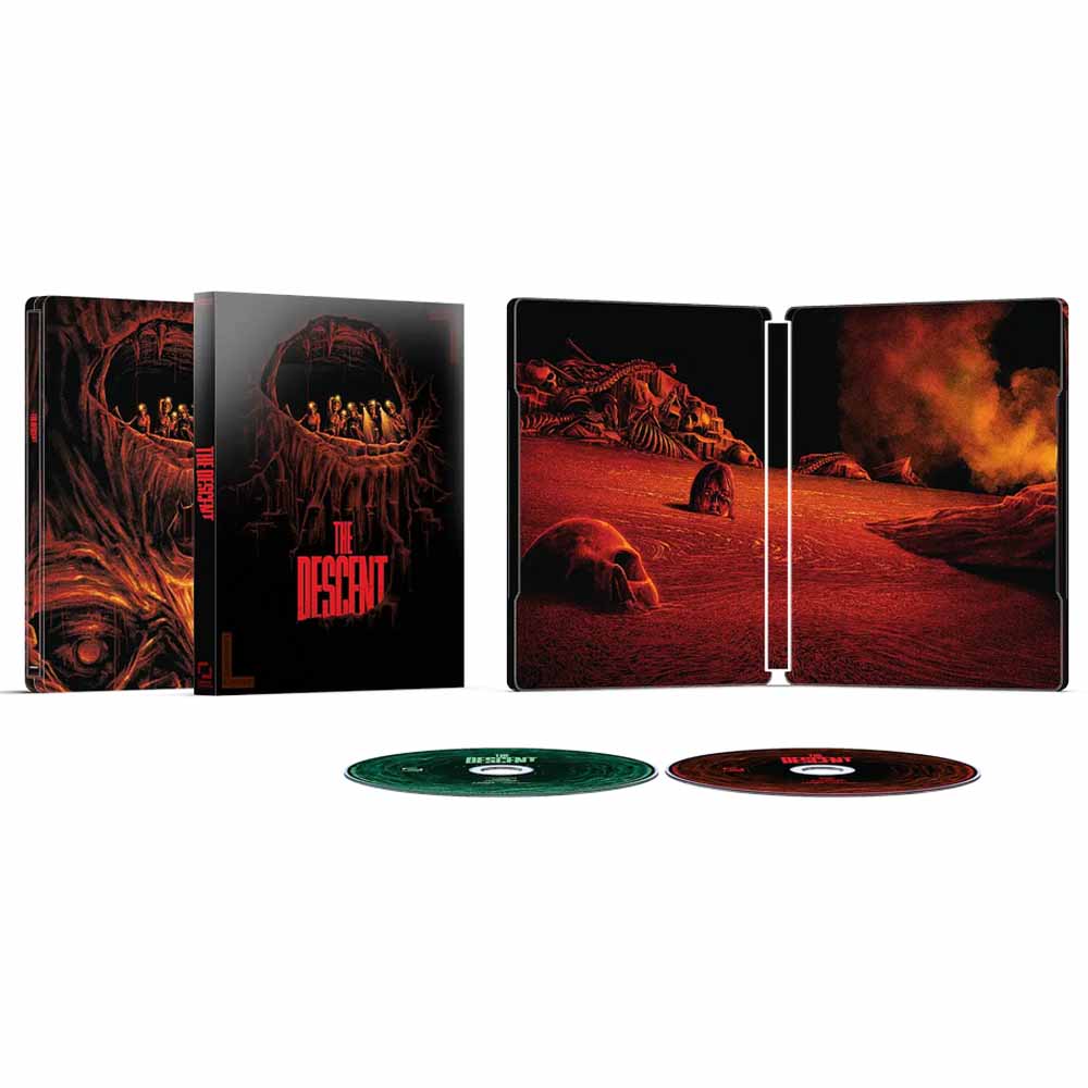 The Descent (20th Anniversary) 4K UHD + Blu-Ray Steelbook (US Import) Lionsgate
